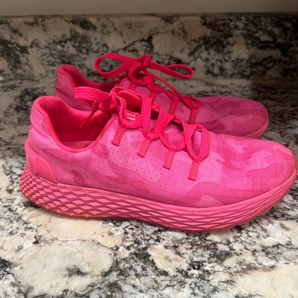 Women's Vibrant Pink NoBull Sneakers